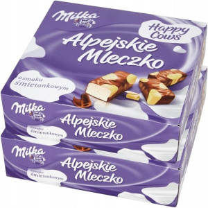 Ptasie mleczko Milka Happy Cows Alpejskie 330 g x2