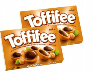 Toffifee Czekoladki Orzechy Karmel Pralinki X2