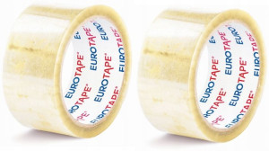 Taśma pakowa Dalpo Eurotape Premium 50mm-66m x 2