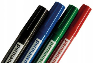 Marker do flipchartów 2-3 okrągła 4 szt