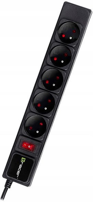 Listwa zasilająca Tracer PowerGuard 3m 5 gniazd