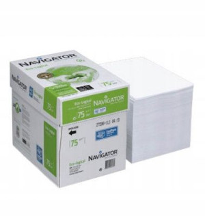 Zestaw 5x Papier ksero Navigator A4 75g/m2 500 ark