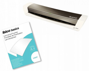 Zestaw Laminator Leitz iLam Home Office A3 + Folia