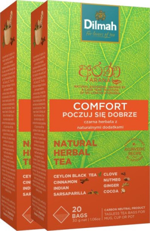 Herbata Dilmah Arana Poczuj się dobrze 40szt