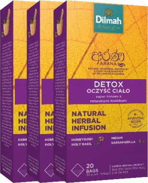 Herbata Dilmah Arana DetoxOczyść ciało 60szt