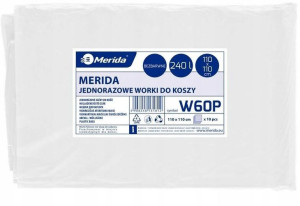 Worki na śmieci Merida LDPE 240l 110-110cm 10szt