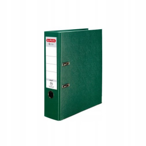 Segregator Herlitz Q.file A4 80mm zielony
