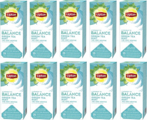 Herbata Lipton Classic Green Tea Mint mięta 250szt