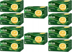 Herbata w torebkach Vitax Inspirations cytryna 200