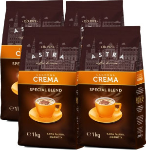 Kawa Astra Łagodna Crema Special Blend 4x1kg