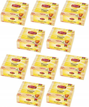 Lipton Yellow Label Tea 1000 saszetek w kopertkach