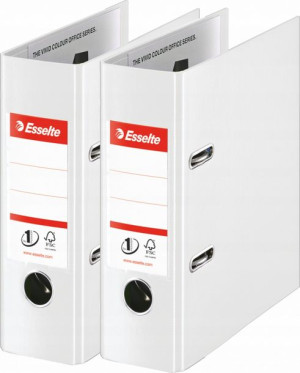 Segregator A5 75 mm 2 ringi Esselte biały x 2 szt