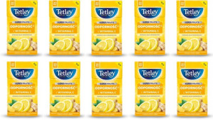 Tetley Herbatka o smaku cytryny i imbiru 200 szt
