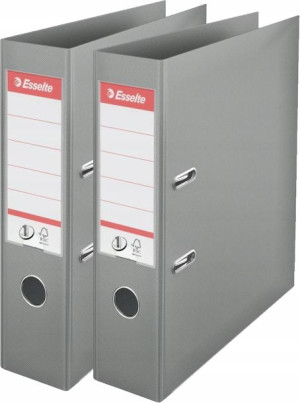Segregator Esselte No.1 A4 75 mm standard szary x2