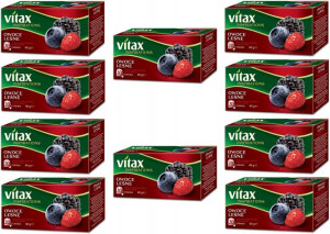 Herbata Vitax Inspirations owoce leśne 200 sztuk