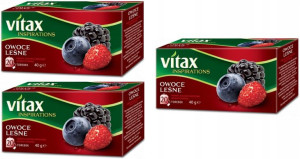 Herbata Vitax Inspirations owoce leśne 60 sztuk