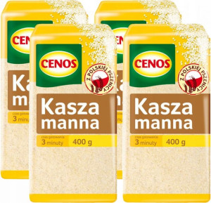 Kasza manna Cenos 400g 4 sztuki