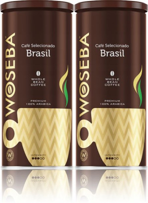 Kawa ziarnista Woseba Cafe Brasil puszka 2x500g