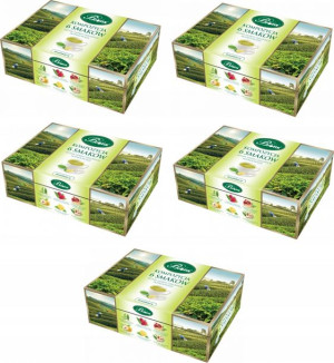 Zestaw herbat Bifix 6 smaków 300szt x 2g