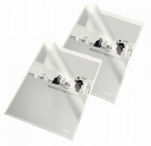 Ofertówki groszkowe A4 115µm 10sz transparentny x2