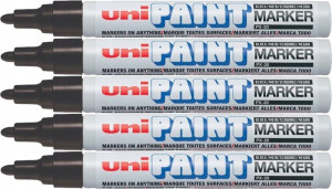 Marker Olejny Uni Paint Px-20 Czarny 5 Sztuk