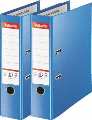 Segregator A4 80mm dźwigniowy Esselte Niebieski x2
