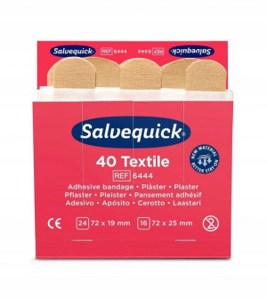 Plastry tekstylne cederroth Salvequick 6444 40 SZT