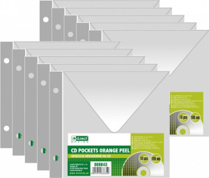 Koszulki obwoluty na CD DVD BLU-RAY 100 SZTUK