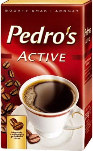 Kawa mielona Pedros Active Vacum 250g