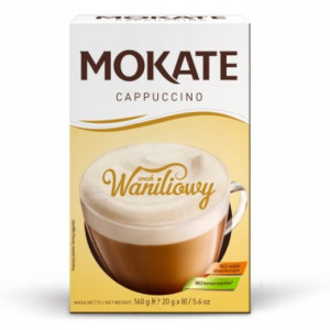Mokate Cappuccino Wanilia 160g kartonik