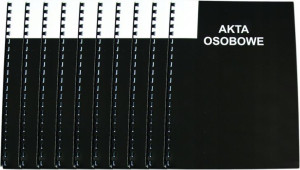 Teczka do akt osobowych Interdruk A4 350g/m2 x10