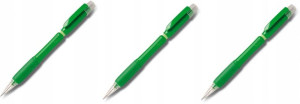 Ołówek automatyczny PENTEL AX125 0,5mm zielony x3