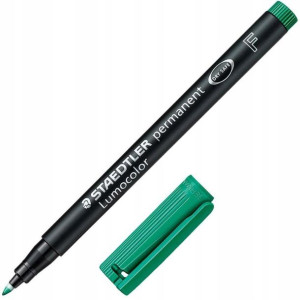 Foliopis Staedtler Lumocolor zielony