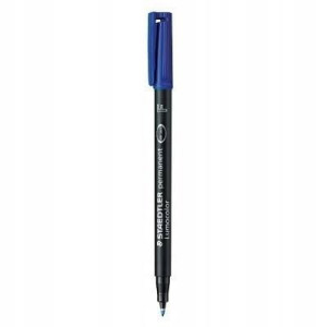 Foliopis Staedtler Lumocolor niebieski
