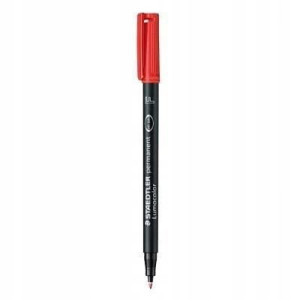 Foliopis Staedtler Lumocolor czerwony