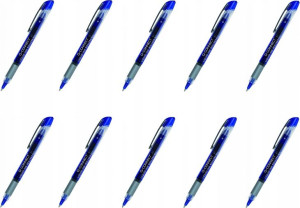 Pióro kulkowe Q-Connect 0.7mm niebieski 10 szt