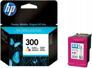 Tusz HP 300 Kolorowy CC643EE cyan magenta yellow