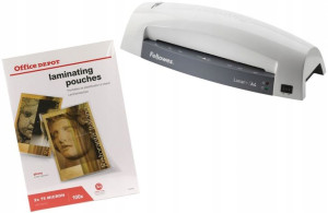LAMINATOR Fellowes Lunar A4 + FOLIA DO LAMINOWANIA