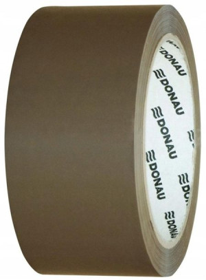 Taśma pakowa Donau Solvent 48mm-60m brązowy