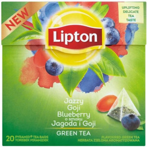 Herbata zielona Lipton jagody goji 20szt