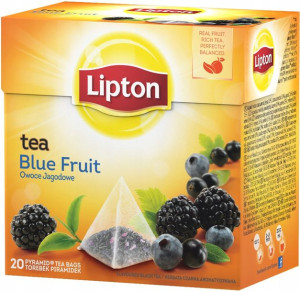 Herbata czarna Lipton owoce jagodowe 20szt