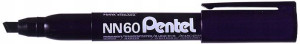 Marker permanentny Pentel NN60 ścięta 3.9mm czarny