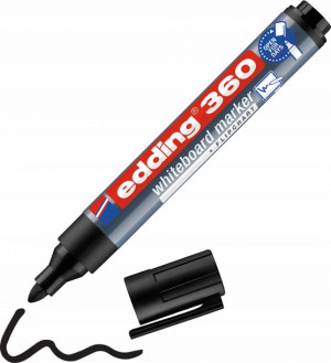 Marker suchościeralny Edding 360 3mm czarny