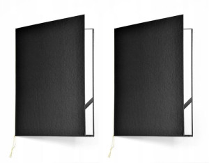 Okładka do dyplomów Galeria Papier A4 czarny x2