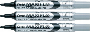Marker do tablic PENTEL MAXIFLO S czarny x 3 szt