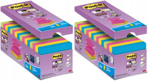 Karteczki samoprzylepne Post-It Super 90 kart x 2