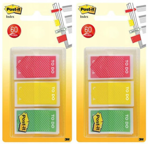 Zakładki samoprzylepne Post-it 3-20szt x 2