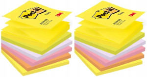 Karteczki samoprzylepne Post-it 6-100 karteczek x2