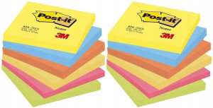 Karteczki samoprzylepne Post-it 6-100 karteczek x2