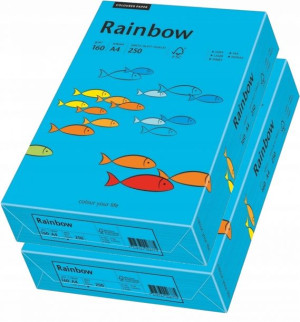 Papier ksero Rainbow A4 250 ark niebieski x 2 szt